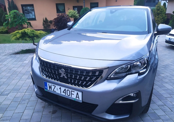 Peugeot 3008 cena 70999 przebieg: 160000, rok produkcji 2020 z Białobrzegi małe 742